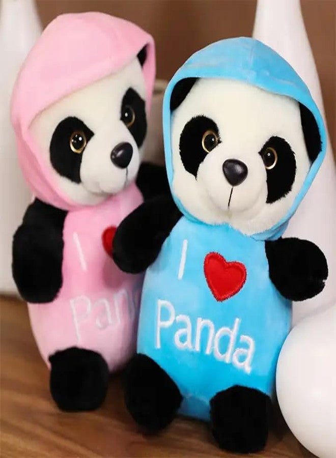 RVA Cute Super Soft Panda Plush Toy Printed I Love Panda Soft Toys or Kids | Soft Toy for Boys and Girls | Super-Soft and Safe| Ideal for Gift 40cm (Yellow) - Image 2